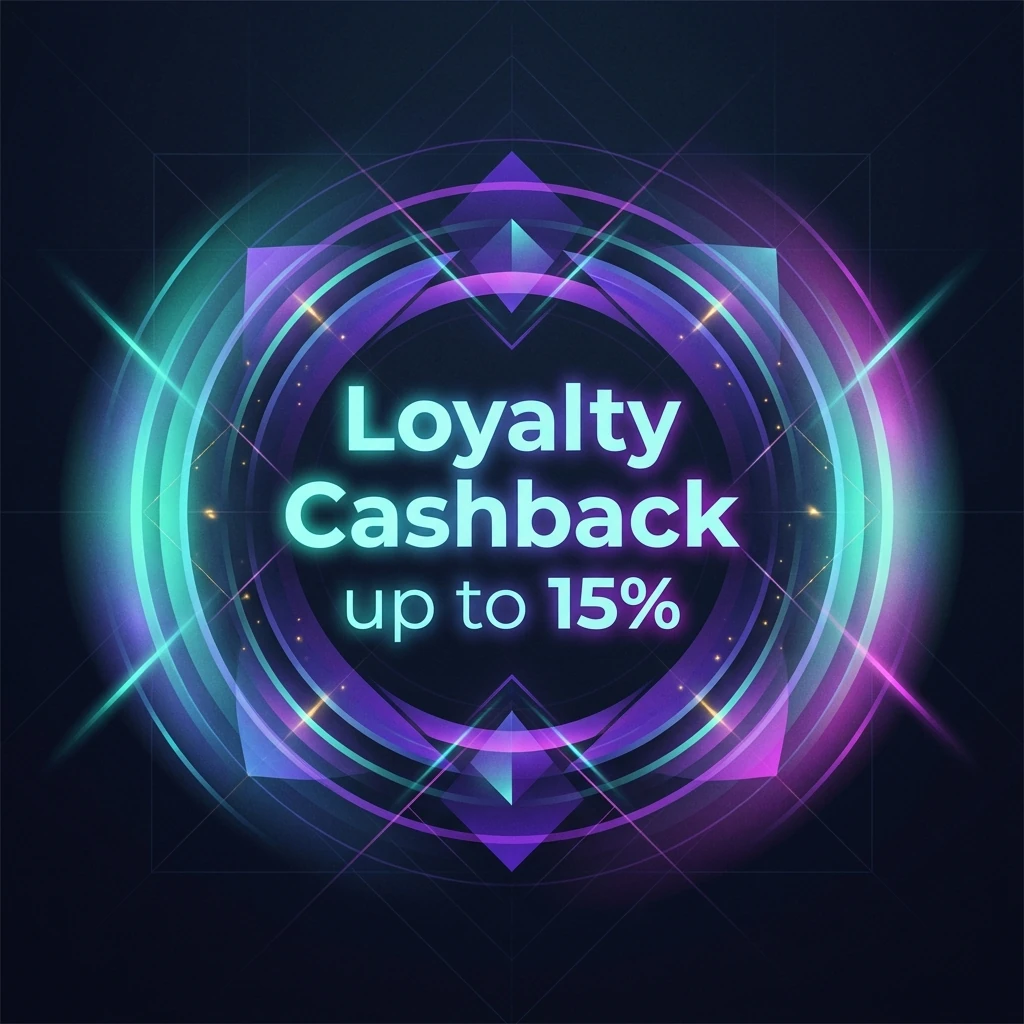 Loyalty Cashback up to 15%